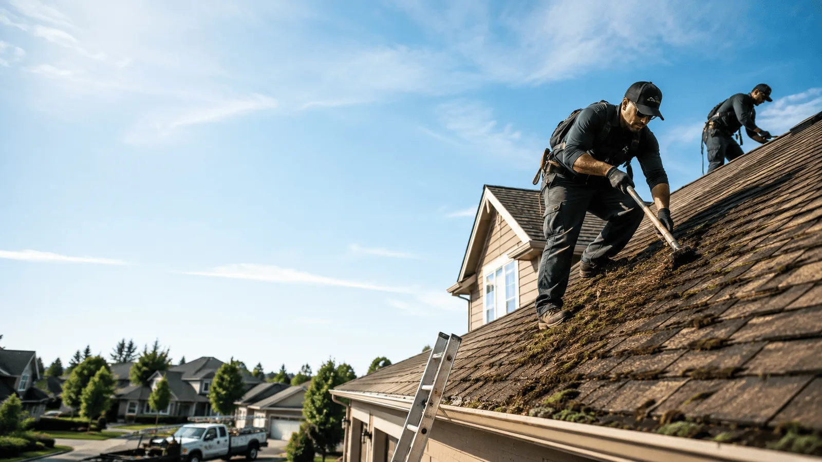 Roof Moss Removal in Monterey, LA near me